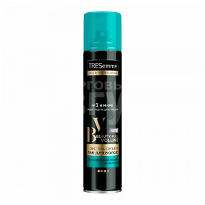 Лак для волос Tresemme Beauty-full Volume для создания объема, экстрасильная фиксация, 250 мл