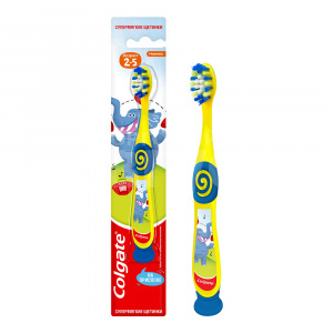 Зубная щетка детская Colgate 2-5 лет мягкая