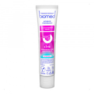 Зубная паста BioMed Healthy White, молекулярное отбеливание, клубника, 65 г
