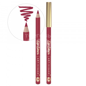 Карандаш для губ Art-Visage Lip liner, сочная вишня, тон 34