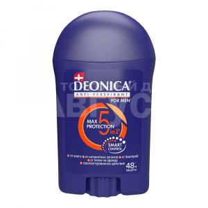 Дезодорант-антиперспирант мужской Deonica 5 Max Protection 48 часов защиты, 40 мл