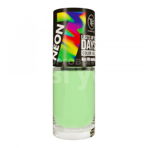 Лак для ногтей Triumf Color Gel Neon, тропически-зеленый яркий, тон 316, 8 мл