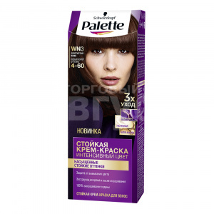 Краска для волос Palette Интенсивный цвет тон WN3, золотистый кофе