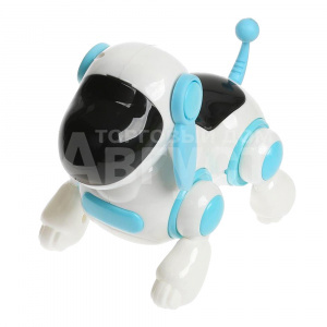 Игрушка ZY1044256-R Робот робопес, свет, звук, движение, 20*15*1 см