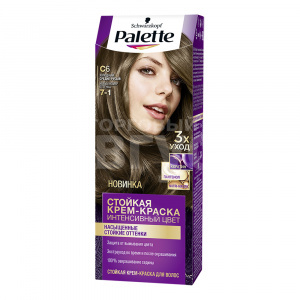 Краска для волос Palette Интенсивный цвет тон С6, холодный средне-русый