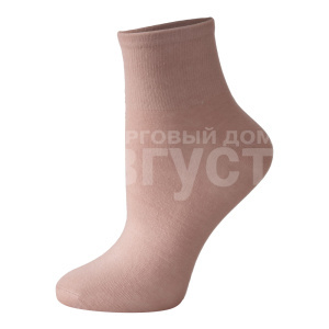 Носки женские Oemen VN356-3 хлопковые, спортивные, размер 23, персиковый