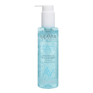 Гель для умывания ARAVIA Laboratories Hydra Therapy Gel Мицеллярный с эктоином и ниацинамидом, 200 мл