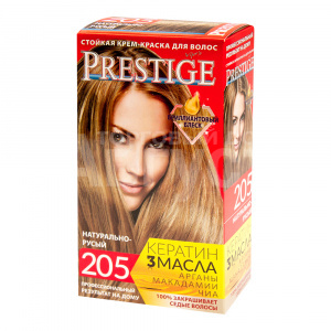 Краска для волос Prestige тон 205, натуральный русый