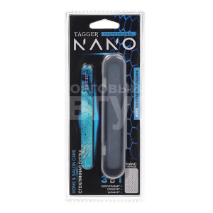 Пилочка маникюрная Tagger 323615C стеклянная с чехлом 120 мм