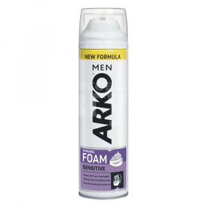 Пена для бритья Arko Men Sensitive для чувствительной кожи, 200 мл