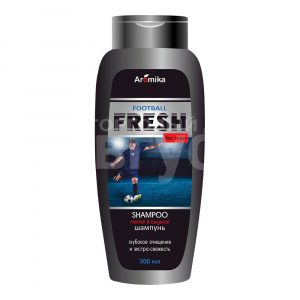 Шампунь Aromika FRESH Football, мужской, 300 мл