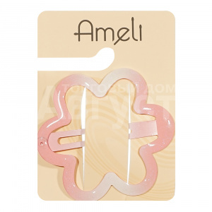Зажим для волос Ameli WHB24772-134 Цветок, розовый, 0