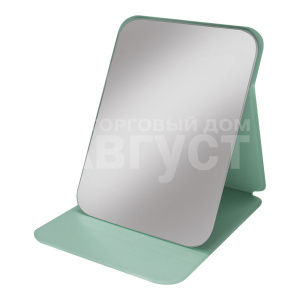 Зеркало ZCDE-62 настольное, прямоугольное складное, 20*15 см, мятный