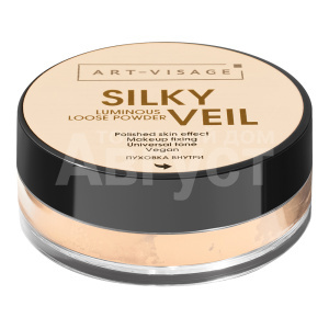 Пудра рассыпчатая Art-Visage Silky Veil, Сияющая, тон 303, 10 г