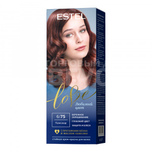 Крем-краска для волос Estel Love N6/75, палисандр