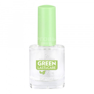 Лак для ногтей Golden Rose Green Last Care Top Coat верхнее покрытие