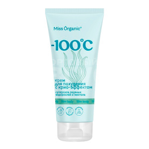 Крем для тела Miss Organic SLIMMING CRYO-EFFECT CREAM охлаждающий,моделирующий,от растяжек,целлюлита, 200 мл