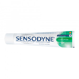Зубная паста Sensodyne с фтором для чувствительных зубов, 50 мл