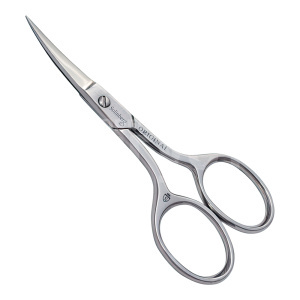 Ножницы маникюрные Solinberg 212-0051 Classic Line, ногтевые, серебристые, лезвия 30 мм, серебристые