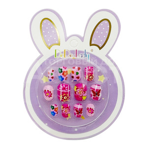 Ногти накладные NB405302 MUCHINE000002 самоклеющиеся, 12 шт