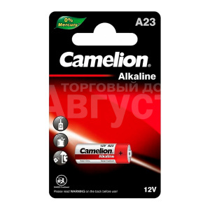 Батарейка Camelion Plus Alkaline BL-1 LR23A A23-BP1, алкалиновая, 1 шт