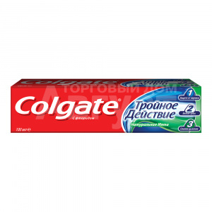 Зубная паста Colgate Triple Action, 100 мл