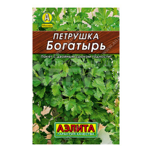 Семена АЭЛИТА Петрушка листовая Богатырь, Лидер, 2 г