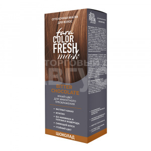 Маска для волос Fara Color Fresh Оттеночная, Bitter Chocolate, Шоколад, 80 мл