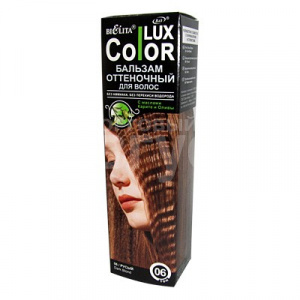 Бальзам для волос оттеночный Белита Color Lux 06 русый 100мл