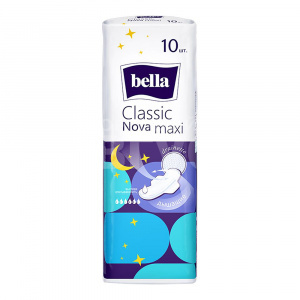 Прокладки гигиенические Bella Classic Nova Maxi, 10 шт
