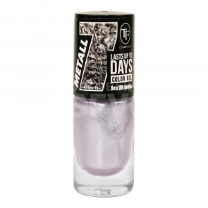 Лак для ногтей Triumf Color Gel Metall Благородная платина, тон 337, 8 мл