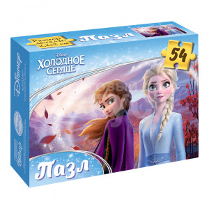 Пазл Disney 10826031 Холодное сердце, Эльза и Анна, 54 элемента