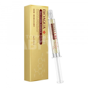 Сыворотка для лица Bioaqua Hydra Essence Silk с пептидами шелка и гиалуроновой кислотой, 10 г