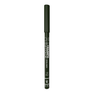 Карандаш для глаз Triumf Of color eyeliner, дымчато-зеленый, тон 112