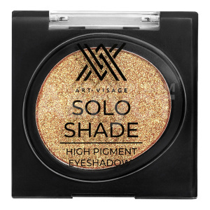 Тени для век Art-Visage SOLO SHADE, дуохром медно-зеленый, тон 55