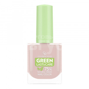 Лак для ногтей Golden Rose Green Last Care Nail Color, тон 109
