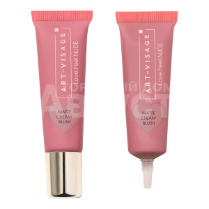 Румяна кремовые Art-Visage Love Feel Nude, холодный розовый, тон 431