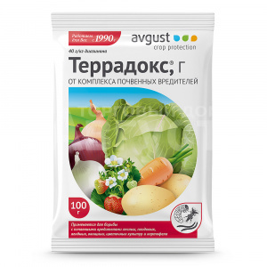 Средство Avgust Террадокс от комплекса почвенных вредителей, пакет, 100 г