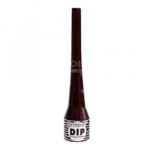 Подводка для глаз Fennel Dip Eyeliner с витамином E жидкая, черная, 3 г