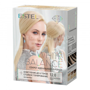 Краска для волос Estel Professional White Balance Секрет идеального блонда тон 12.0, восхитительный топаз