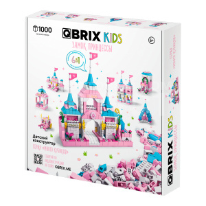 Конструктор QBRIX 32002 Замок принцессы 1000 элементов