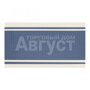 Термосалфетка кухонная 52TSG-1/4 Полоса 30*45 см, ПВХ, синяя, 1 шт