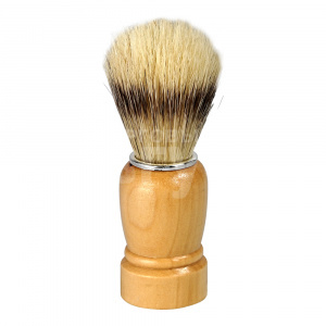 Помазок для бритья Carelax Silk Touch Shaving brush, натуральная щетина, дерево