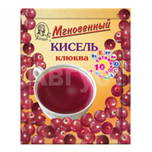 Кисель Геркулес Клюква, 30 г