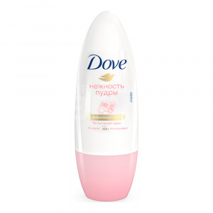 Дезодорант-антиперспирант женский Dove Powder Soft Нежность пудры, ролик, 50 мл