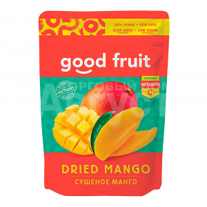 Манго Good Fruit сушеное, 100 г
