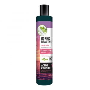 Шампунь Organic Collection Nordic Beauty Защита цвета блеск для окрашенных волос, женский, 400 мл