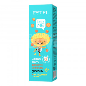 Зубная паста детская Estel Little Me, апельсин, 60 мл