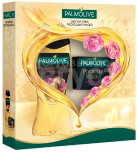 Набор подарочный Palmolive Роскошь масел с маслом макадамии (гель для душа 250 мл + туалетное мыло 90 г), женский