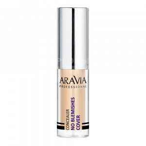 Консилер ARAVIA Professional No Blemish Cover стойкий водоотталкивающий коррекция несовершенств, тон 03, 5 мл